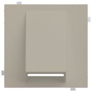 Лицевая панель для вывода кабеля латте