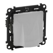 Legrand Valena LIFE Алюминий Вывод кабеля с лицевой панелью.Без клемм.