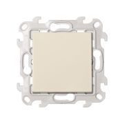 Simon 24 Слоновая кость Одноклавишный переключатель с подсветкой