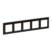 Legrand Valena LIFE Темное дерево Рамка 5-ая