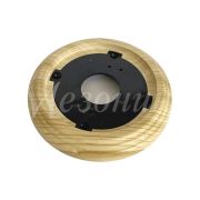 Рамка пластиковая 1-местная, сосна, серия «Усадьба»