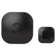 90777 Звонок дверной ЭРА BIONIC Black беспроводной, черный, 6 мелодий