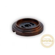 Рамка одинарная «Темный дуб лак»