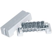 Шина нулевая с пласт. опорой (шина уравн. потенциалов) ДКС NE1001