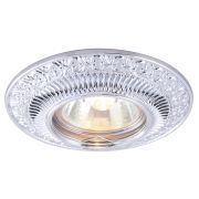 Arte Lamp Occhio Хром Светильник точечный встаиваемый 50W GU10(G5,3)