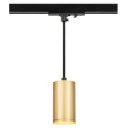 TR45-GU10S MG Трековый светильник однофазный подвесной 52*100 мм под лампу MR16 золото ЭРА