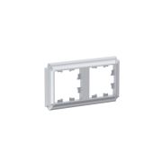 Systeme Electric AtlasDesign Antique Алюминий Рамка 2-ая, универсальная