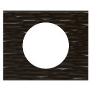 Legrand Celiane Corian Черный Рифленый Рамка 1-я 069021