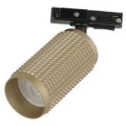 TR40-GU10MG Трековый светильник однофазный под лампу MR16 матовое золото ЭРА
