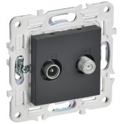 IEK SKANDY Титан Розетка двойная TV+SAT SK-A13T.