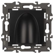 ЭРА 14-6003-05 Elegance Антрацит Вывод кабеля