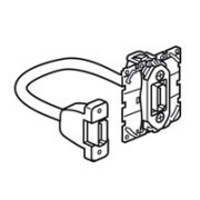 Legrand Celiane Мех Розетка HDMI с кабелем  067377