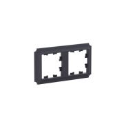 Systeme Electric AtlasDesign Antique Карбон Рамка 2-ая, универсальная