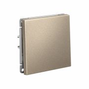 Systeme Electric ArtGallery Шампань Переключатель 1-клавишный, сх.6, 10АХ, механизм