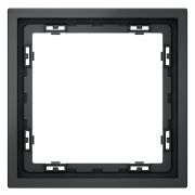 Рамка пластиковая VOLTUM S70 на 1 пост, (графит)