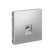 Systeme Electric ArtGallery Алюминий Розетка компьютерная RJ45, кат. 6A, механизм