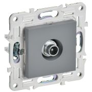 IEK SKANDY Серый Розетка TV проходная SK-A17Gr.