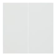 Клавиши двухклавишного выключателя белый матовый 35611 MW