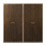 JUNG LS990 Клавиши для 2х-клавишного выключателя, в сборе