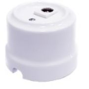 Розетка TV белый Lindas 32510