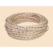 Провод витой монтажный 2*2,5 слоновая кость Мезонинъ