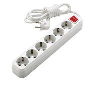 MAKEL Удлинитель 6 вх. 3м с/з с выкл. MGP233