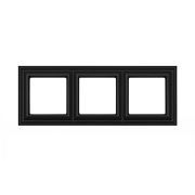 JUNG EcoProfi DECO Черный матовый Рамка 3-ая