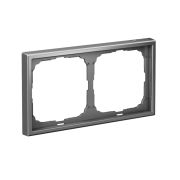 Systeme Electric ArtGallery Сталь Рамка 2-ая, универсальная