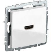 IEK BRITE BASE Белый Розетка HDMI РHDMI-0-БрБ.