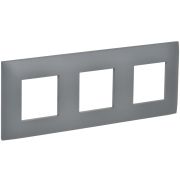 IEK SKANDY Серый Рамка 3-ая SK-F03Gr.