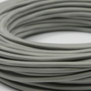 Провод декоративный круглый ПДК 2х0,75 серый