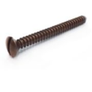 Саморез для изолятора/выключателя Темная бронза Lindas Retrika