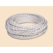 Провод витой монтажный 3*1,5 белый Мезонинъ