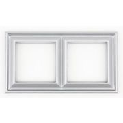 JUNG EcoProfi DECO Алюминий Рамка 2-ая