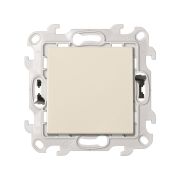 Simon 24 Слоновая кость Одноклавишный выключатель Push&Go