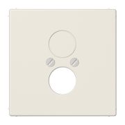 JUNG Слоновая кость Крышка для 2-х гнезд (разъемов длягромкоговорителей)