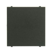 Заглушка 2-модульная, серия Zenit, антрацит