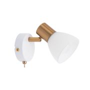 Arte Lamp A3117AP-1WH FALENA Светильник настенный с выключателем