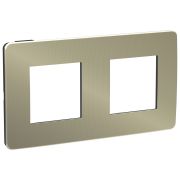 Schneider Electric Unica Studio Бронза/Антрацит Рамка 2-ная