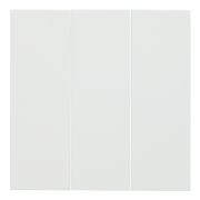 Клавиши трехклавишного выключателя белый матовый 35661 MW