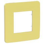 Schneider Electric Unica Studio Зеленое яблоко/Белая Рамка 1-ная