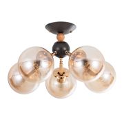 Arte Lamp A4485PL-5BK BOSTON Люстра потолочная