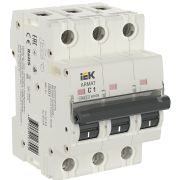 IEK ARMAT Автоматический выключатель M10N 3P C 1А.
