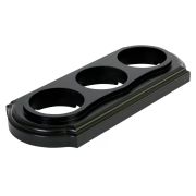 Рамка 3-местная дерево «Элегант», венге