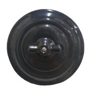 Механизм выключателя Colony двухклавишный черный