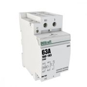 Dekraft Модульный контактор 1НО+1НЗ 63А 230В МК-103