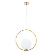 Arte Lamp A7742SP-1AB MATISSE Светильник подвесной, бронза/матовое стекло