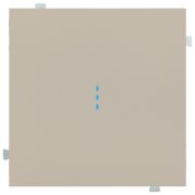 Клавиша одноклавишного выключателя с подсветкой латте