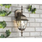 Светильник уличный настенный Vega D черное золото (снят)