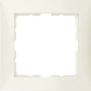 Рамкa S.1, 1-местная, цвет: белый, глянцевый
